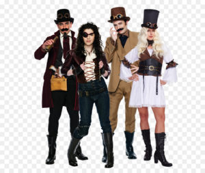 Ser autentico no es vestir a la moda usar ropa o disfraz steampunk o victoriana es igual a ser único y original.