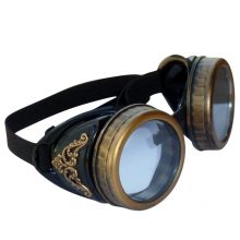 Gafas Steampunk Victorian Novedad Gafas cosplay Antiguo filigrana S2